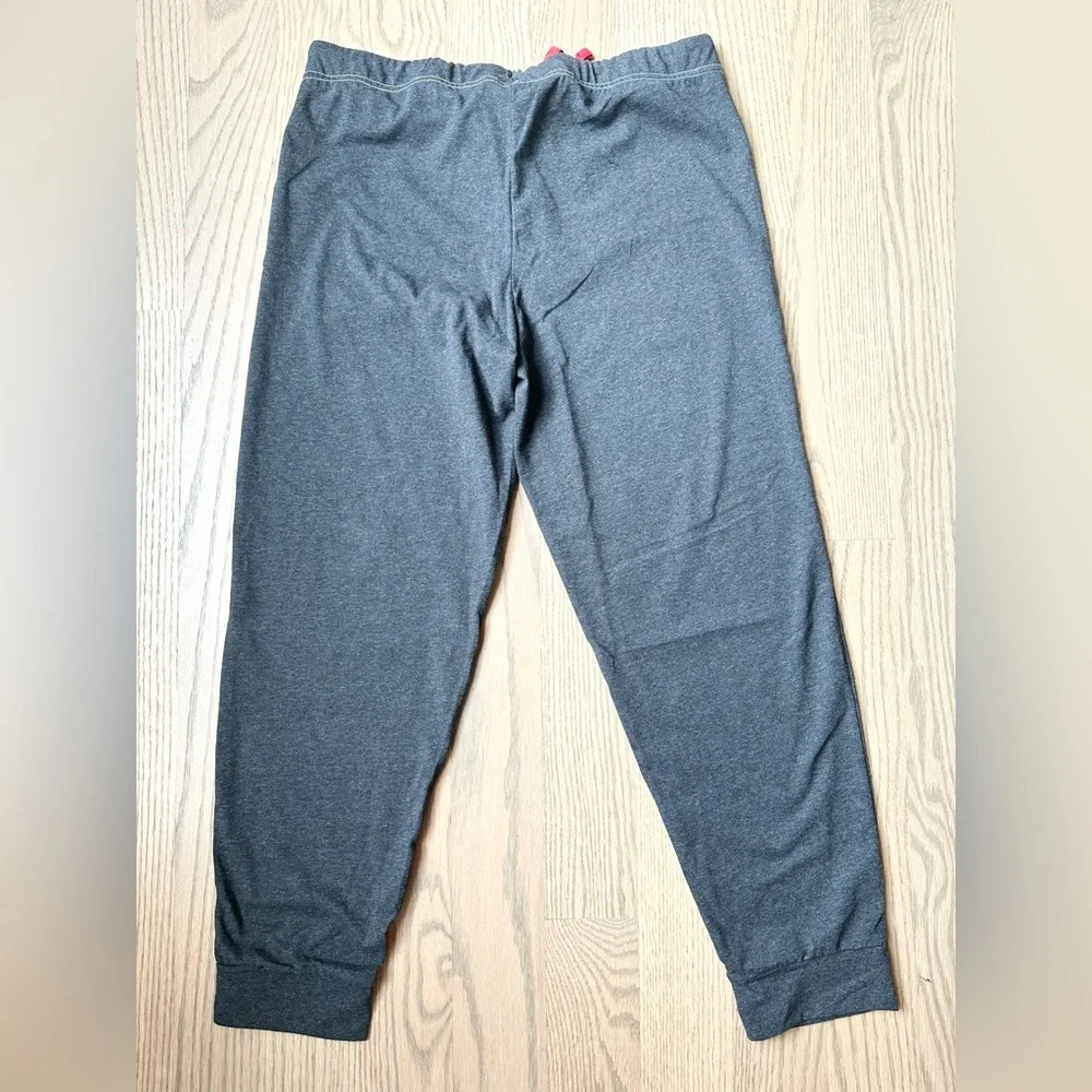 TUMI Cotton Lounge Drawstring Jogger Sweat Pants Gray